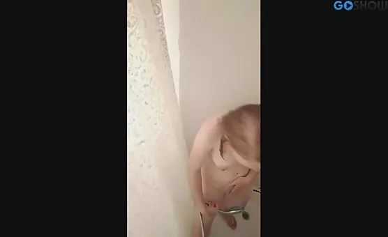 Teasing Wet Nipples in the Shower